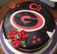 UGA Graduation Cake